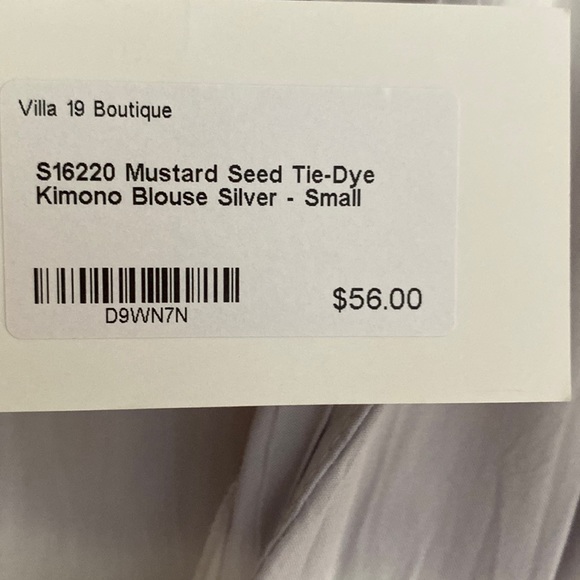 Light gray loose blouse - Picture 5 of 5